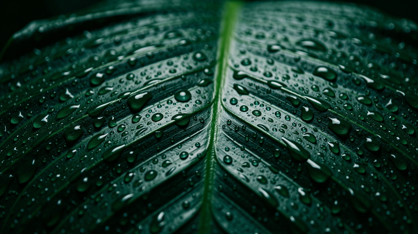 Detail botanické textury